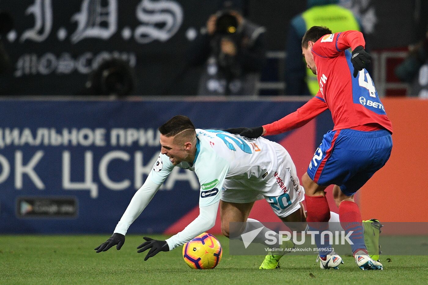 Russia Soccer Premier-League CSKA-Zenit
