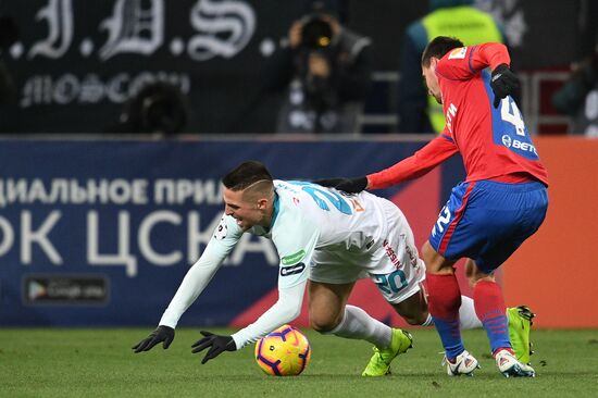 Russia Soccer Premier-League CSKA-Zenit