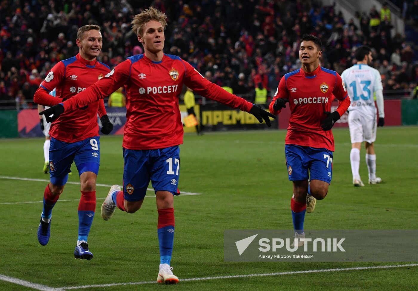 Russia Soccer Premier-League CSKA-Zenit