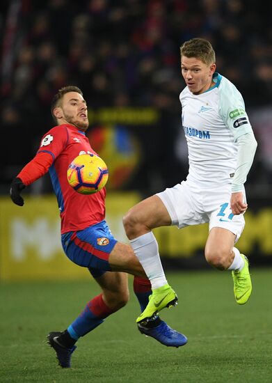 Russia Soccer Premier-League CSKA-Zenit