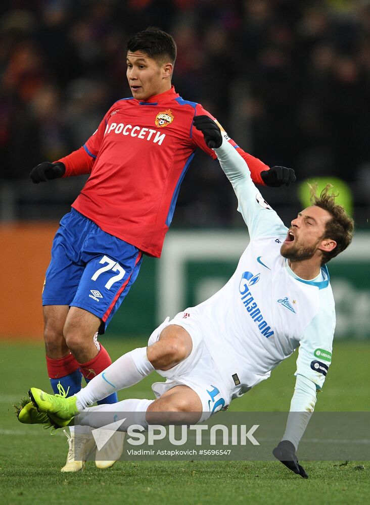 Russia Soccer Premier-League CSKA-Zenit