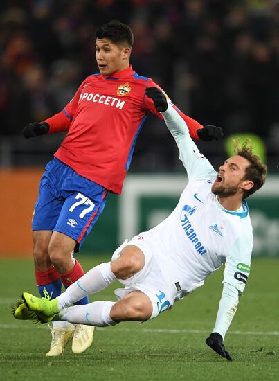 Russia Soccer Premier-League CSKA-Zenit