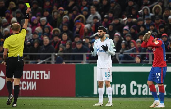 Russia Soccer Premier-League CSKA-Zenit