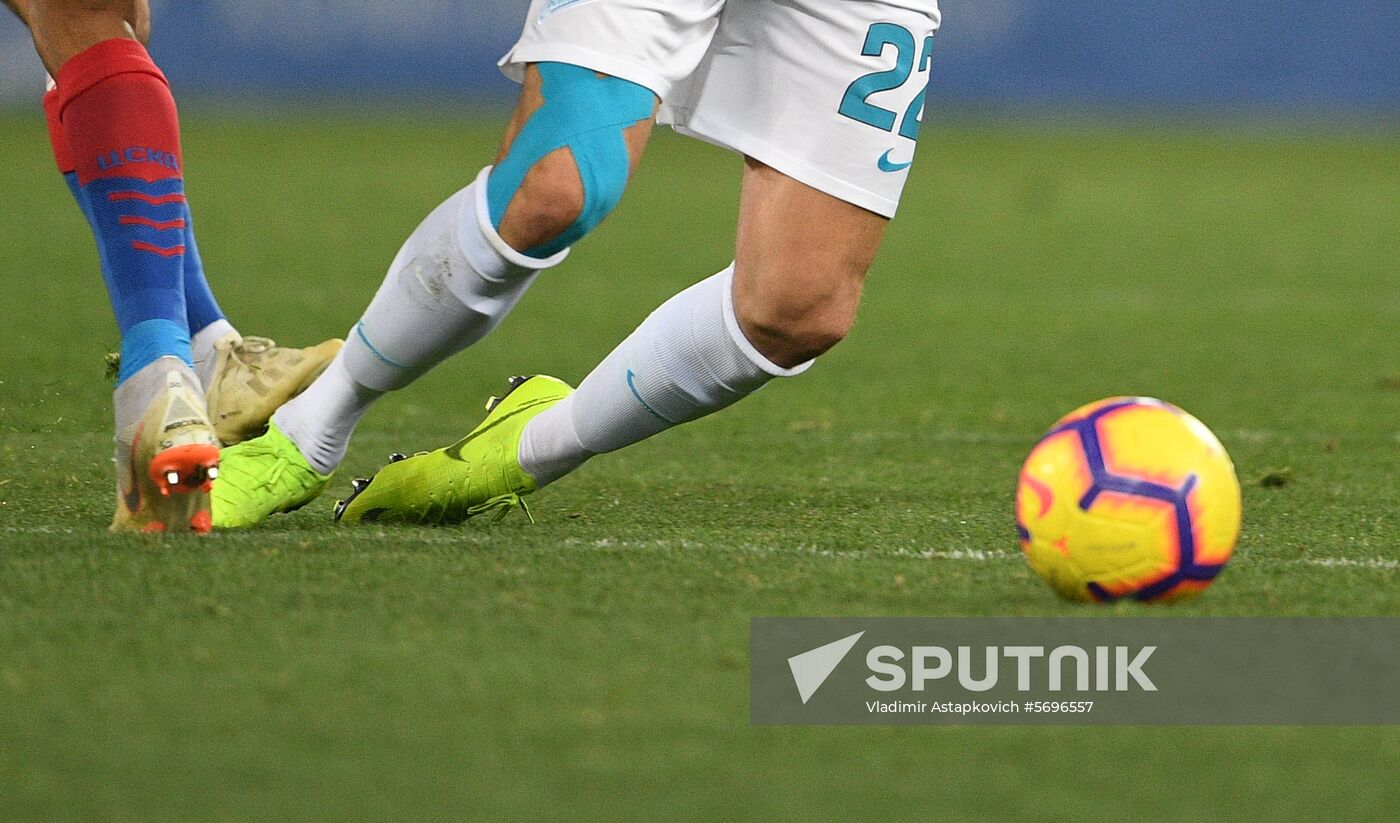 Russia Soccer Premier-League CSKA-Zenit