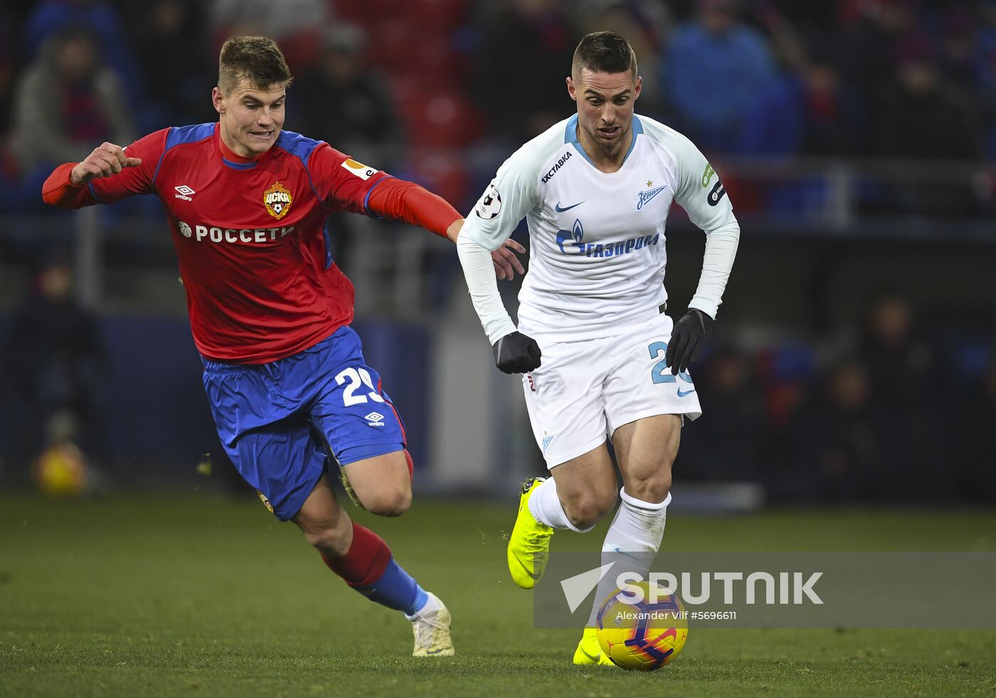 Russia Soccer Premier-League CSKA-Zenit