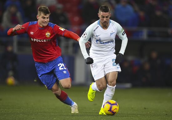 Russia Soccer Premier-League CSKA-Zenit