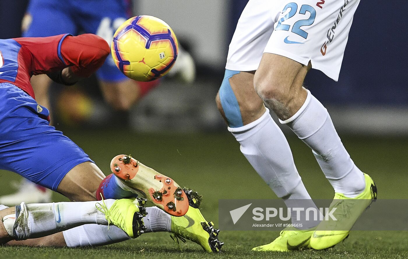 Russia Soccer Premier-League CSKA-Zenit