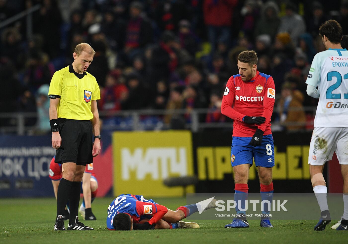 Russia Soccer Premier-League CSKA-Zenit
