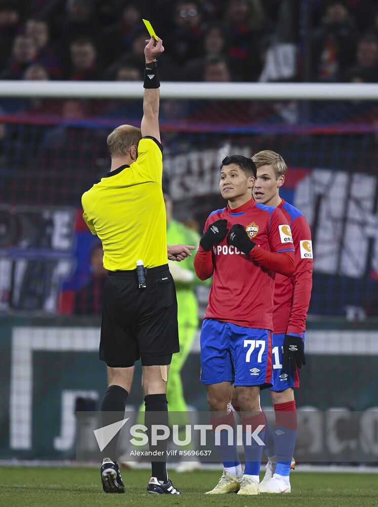 Russia Soccer Premier-League CSKA-Zenit