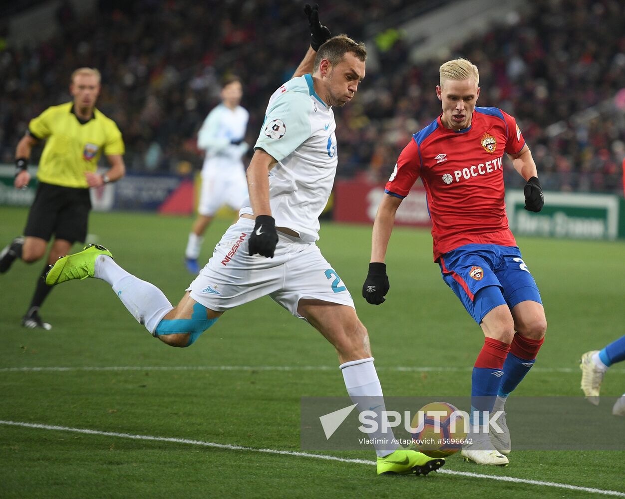 Russia Soccer Premier-League CSKA-Zenit