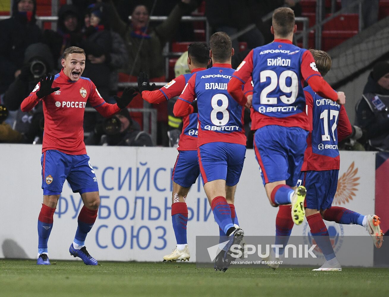 Russia Soccer Premier-League CSKA-Zenit