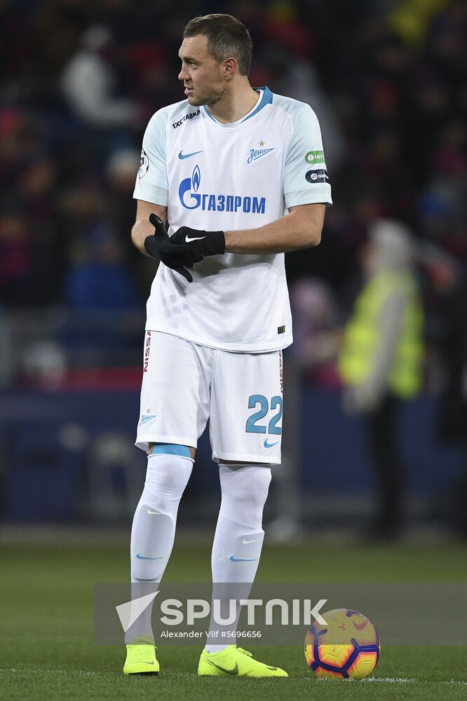Russia Soccer Premier-League CSKA-Zenit