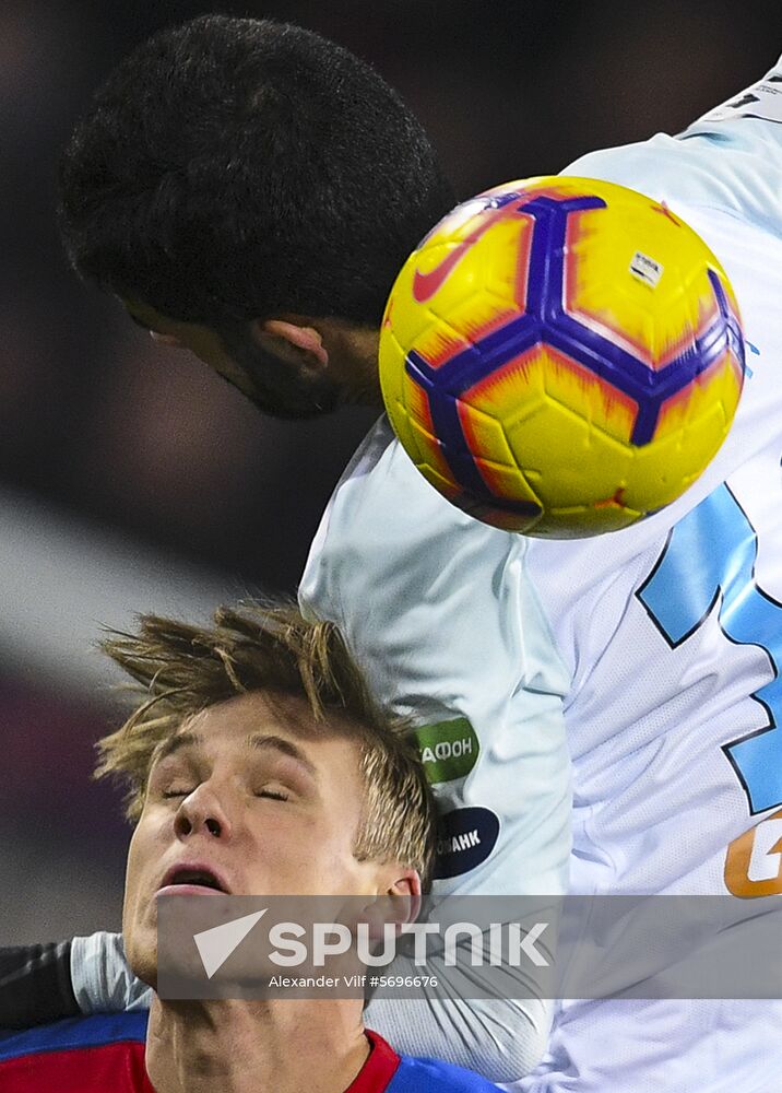 Russia Soccer Premier-League CSKA-Zenit