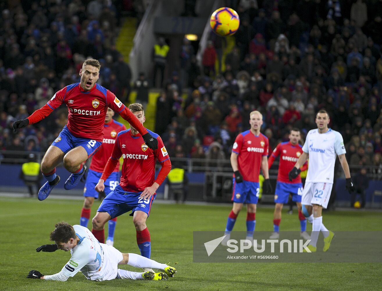 Russia Soccer Premier-League CSKA-Zenit