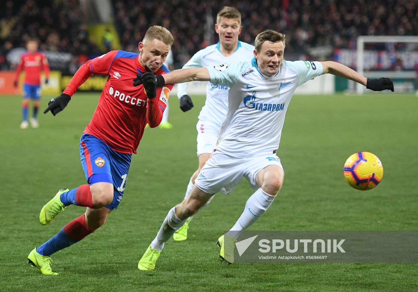 Russia Soccer Premier-League CSKA-Zenit