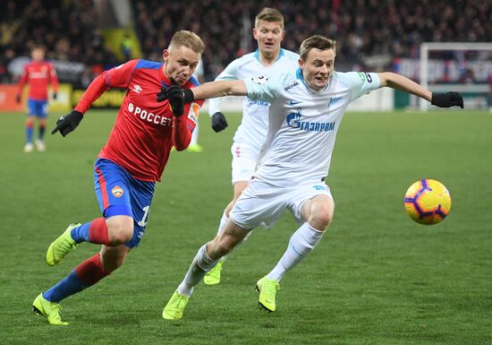 Russia Soccer Premier-League CSKA-Zenit