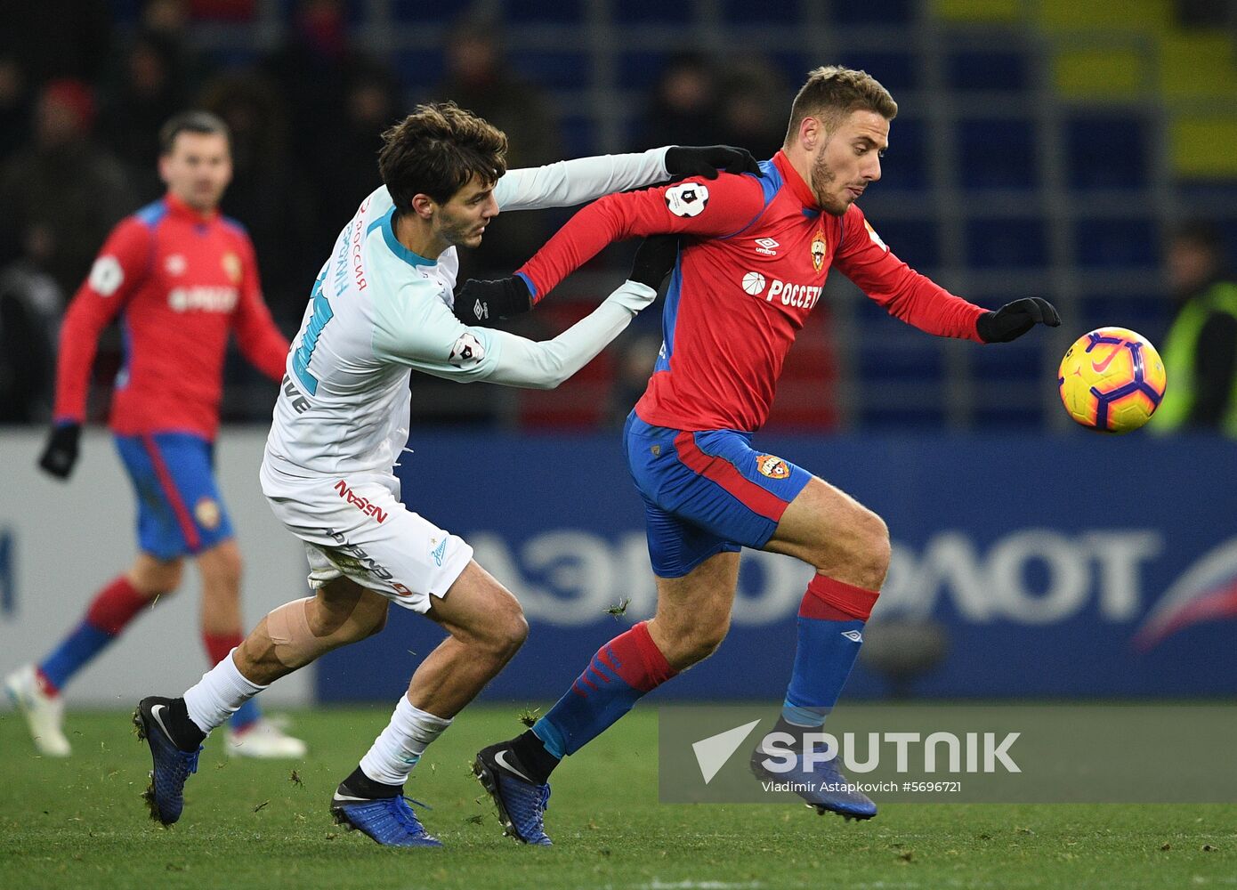 Russia Soccer Premier-League CSKA-Zenit