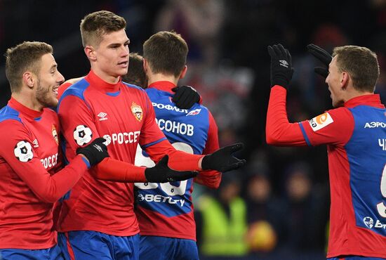 Russia Soccer Premier-League CSKA-Zenit