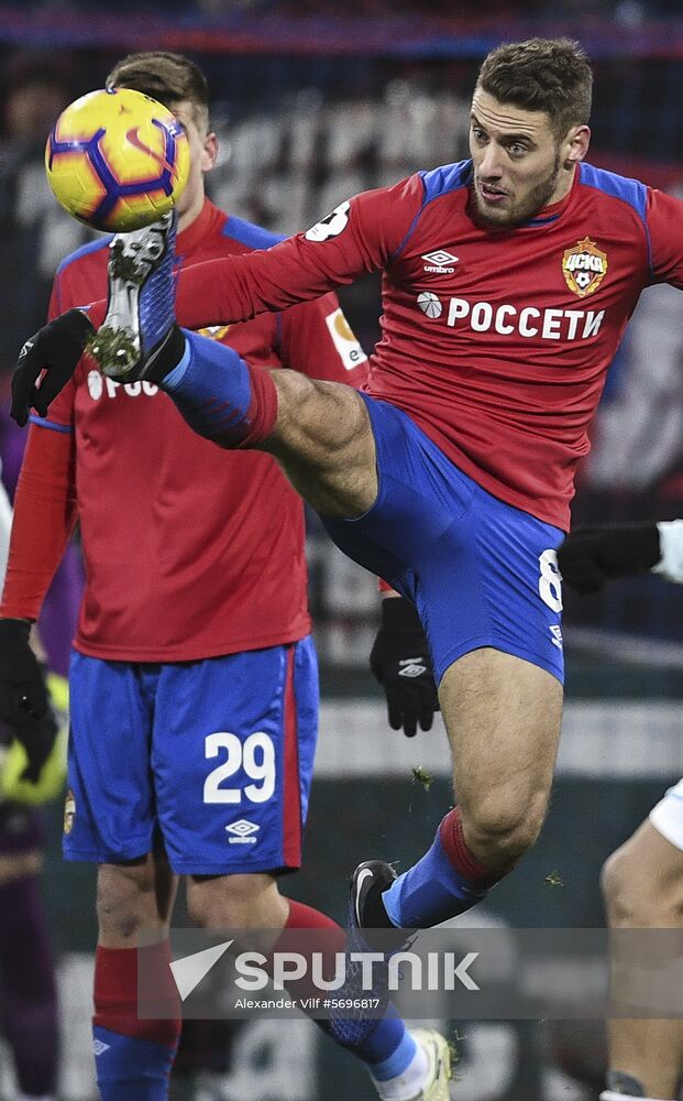Russia Soccer Premier-League CSKA-Zenit
