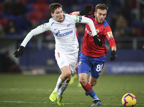 Russia Soccer Premier-League CSKA-Zenit