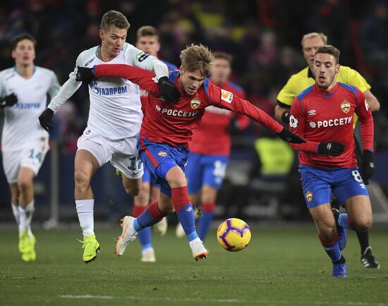 Russia Soccer Premier-League CSKA-Zenit