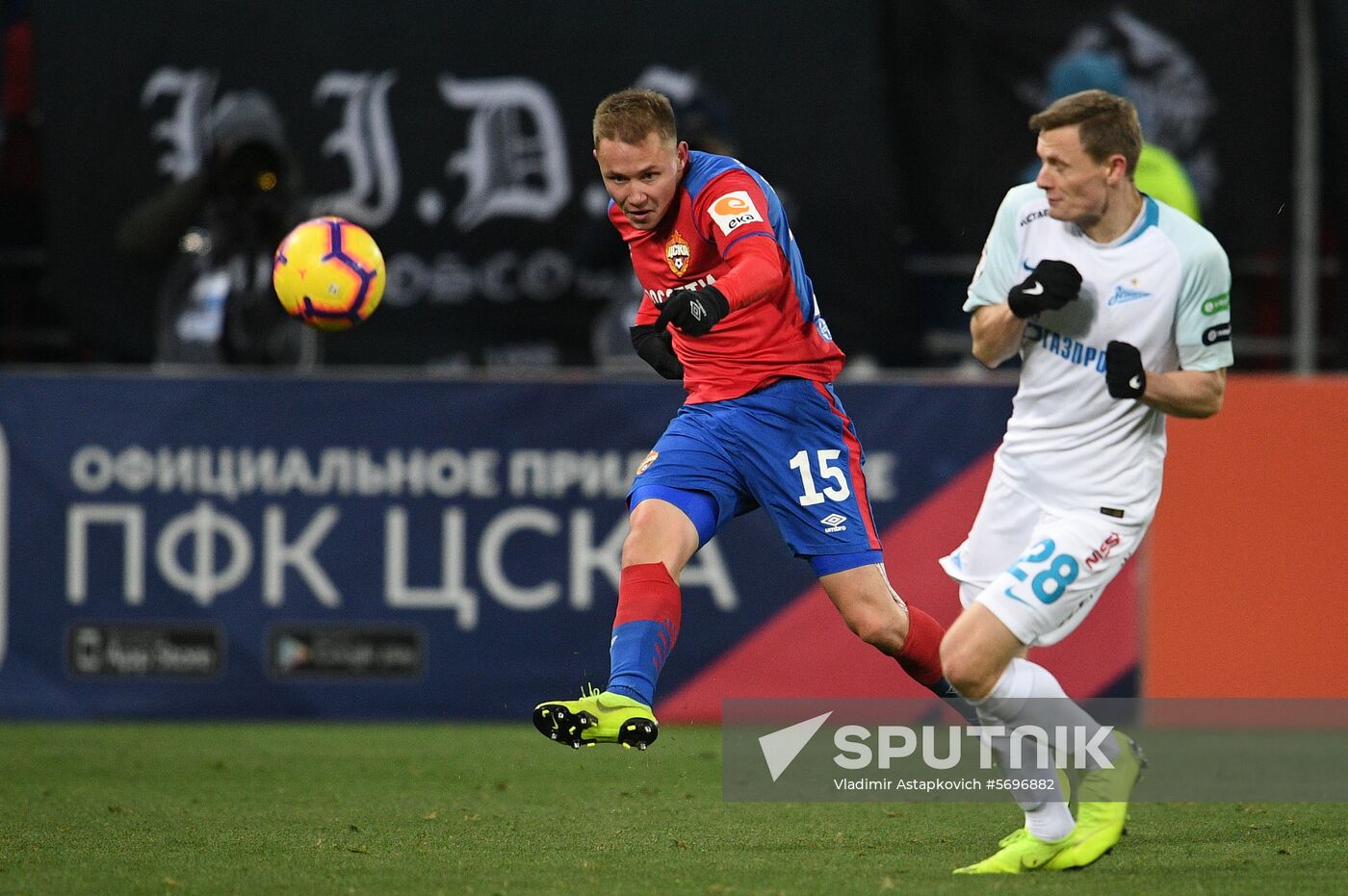 Russia Soccer Premier-League CSKA-Zenit