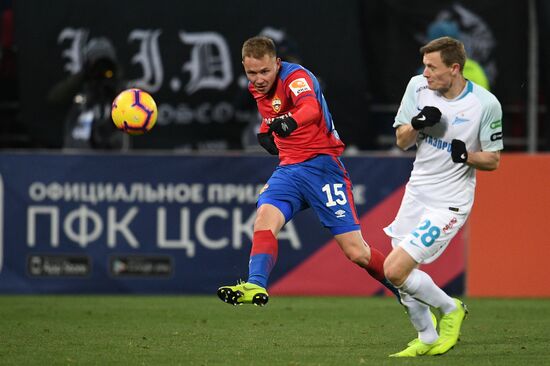 Russia Soccer Premier-League CSKA-Zenit