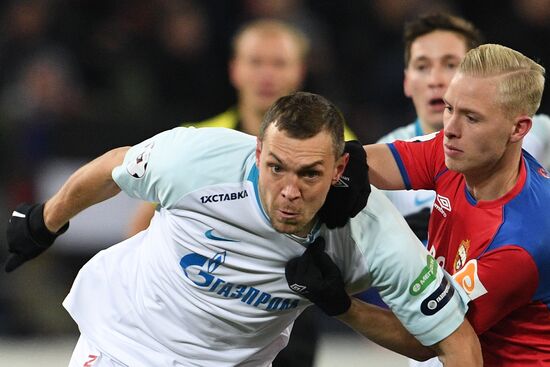 Russia Soccer Premier-League CSKA-Zenit