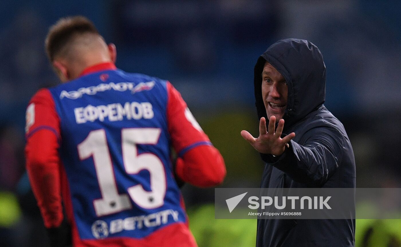 Russia Soccer Premier-League CSKA-Zenit