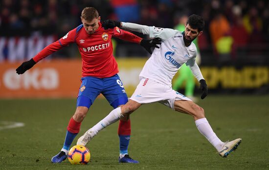 Russia Soccer Premier-League CSKA-Zenit