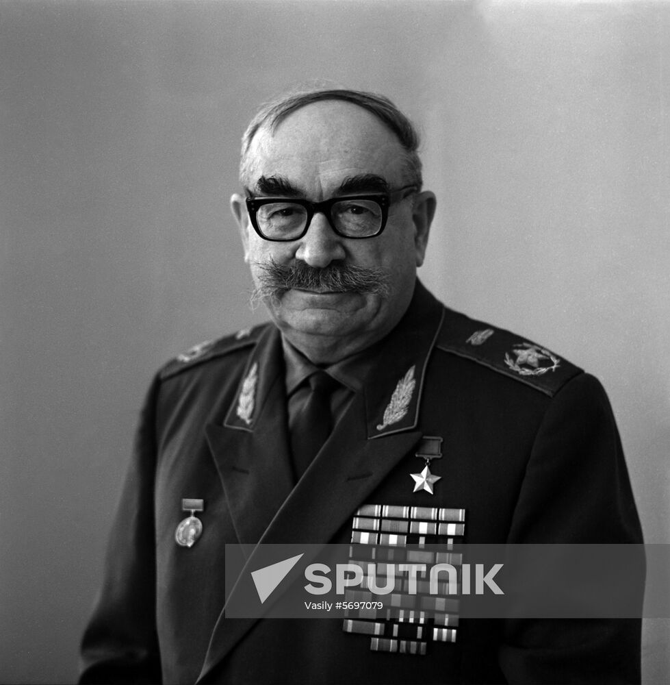 Chief Marshal of Armored Troops of USSR Pavel Rotmistrov