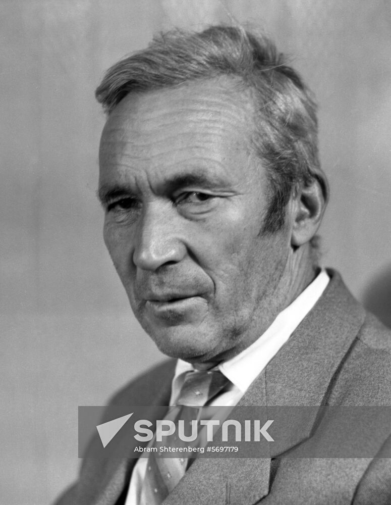 Soviet mathematician Andrei Kolmogorov