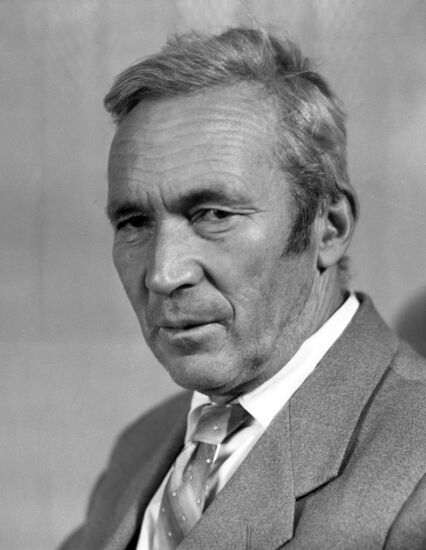 Soviet mathematician Andrei Kolmogorov