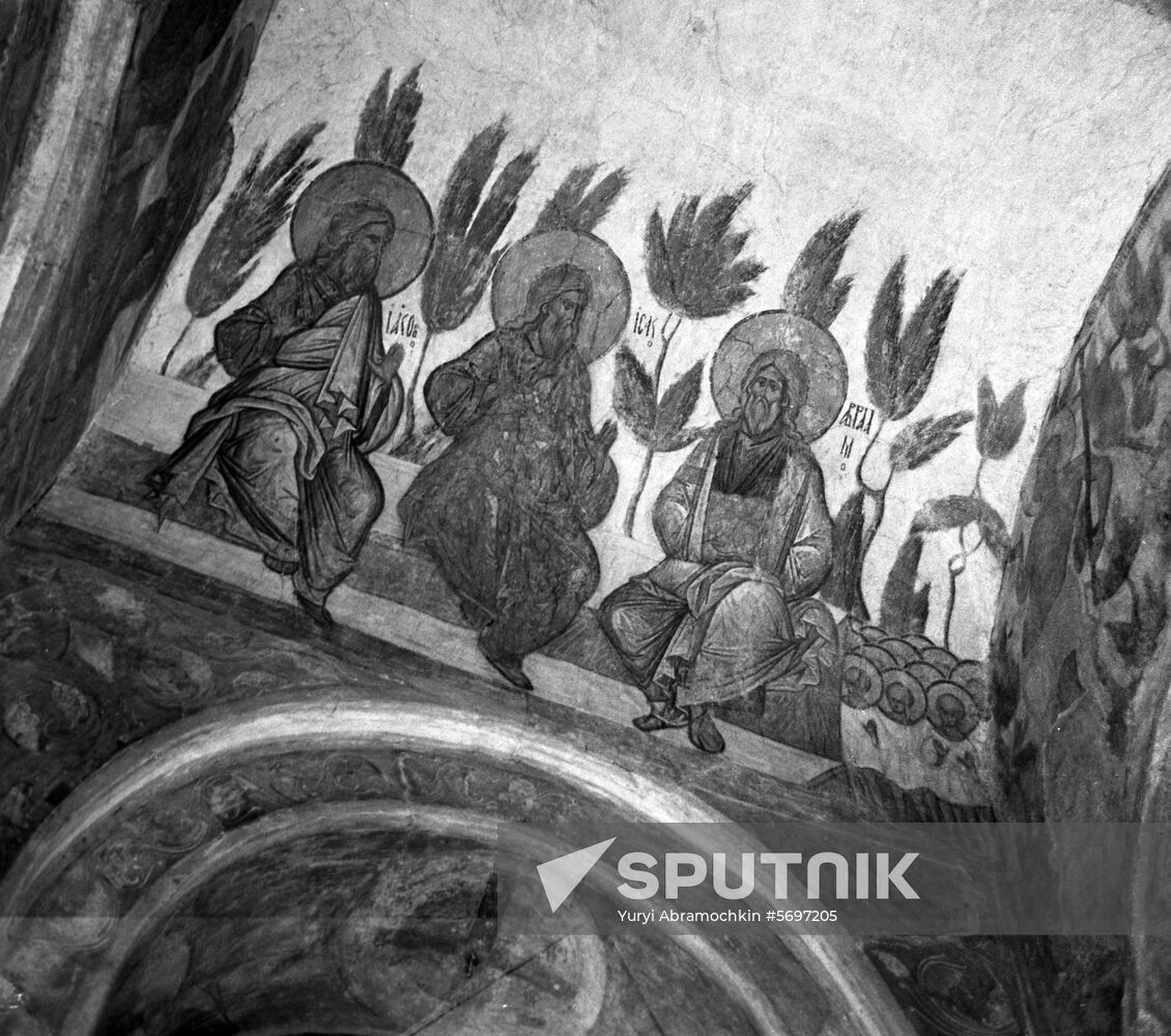 Fresco by Rublyov and Chyornyi