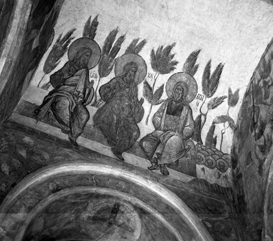 Fresco by Rublyov and Chyornyi