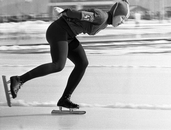 Soviet speed-skater Lidia Skoblikova