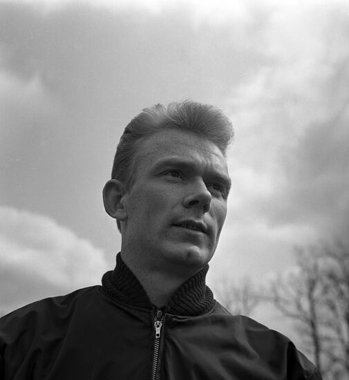 Soviet football player Lobanovsky