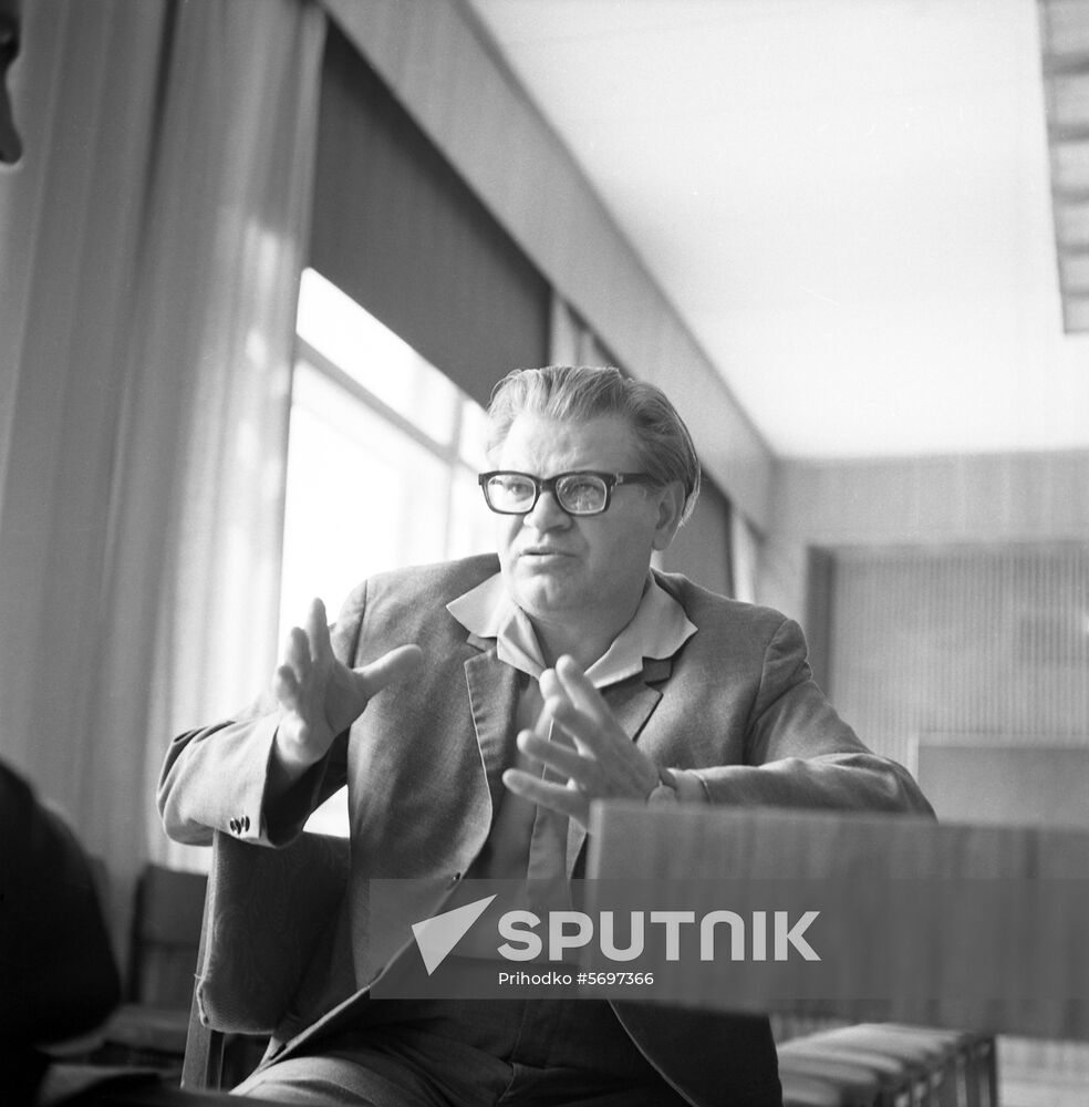 Soviet physicist Anatoly Logunov