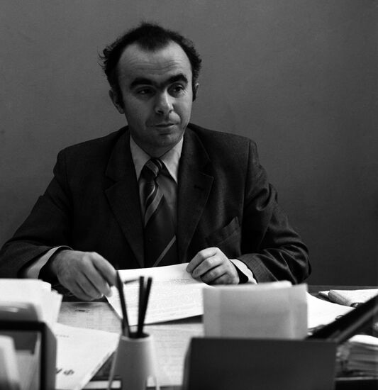 Soviet journalist Milyutenko