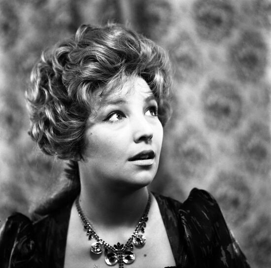 Soviet actress Olga Ostroumova