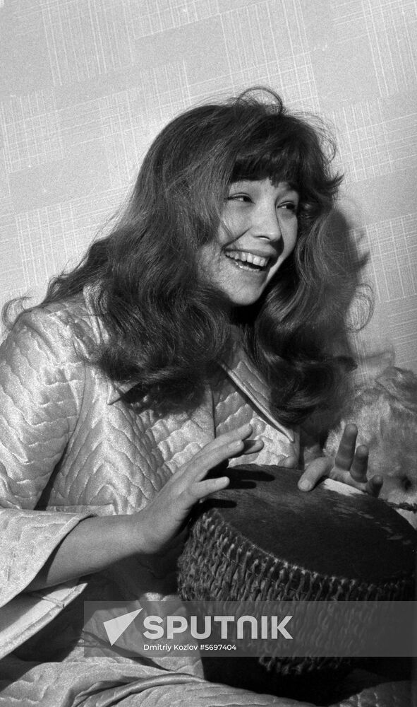 Soviet actress Olga Ostroumova