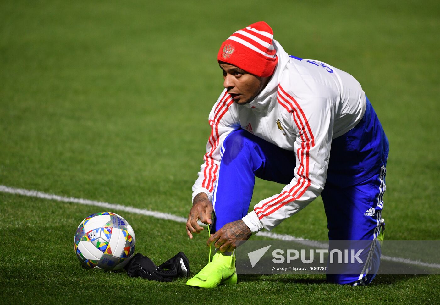 Russia Soccer Training