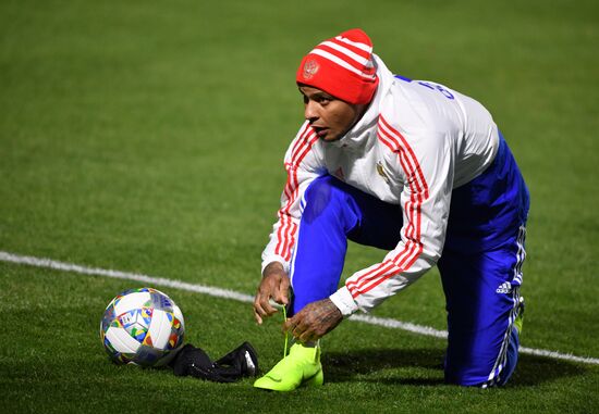 Russia Soccer Training