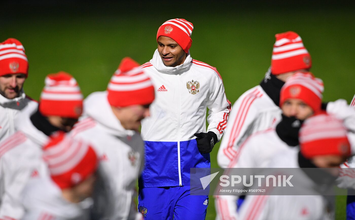 Russia Soccer Training