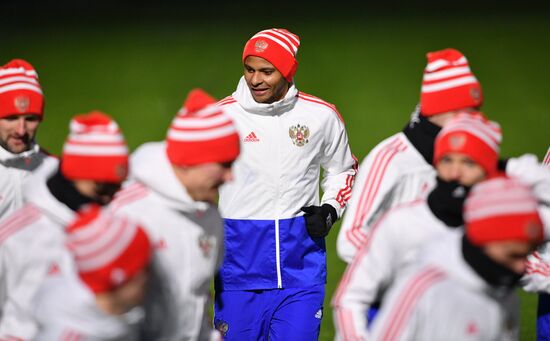 Russia Soccer Training