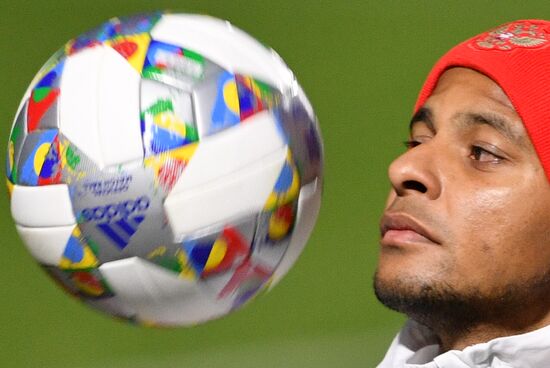 Russia Soccer Training