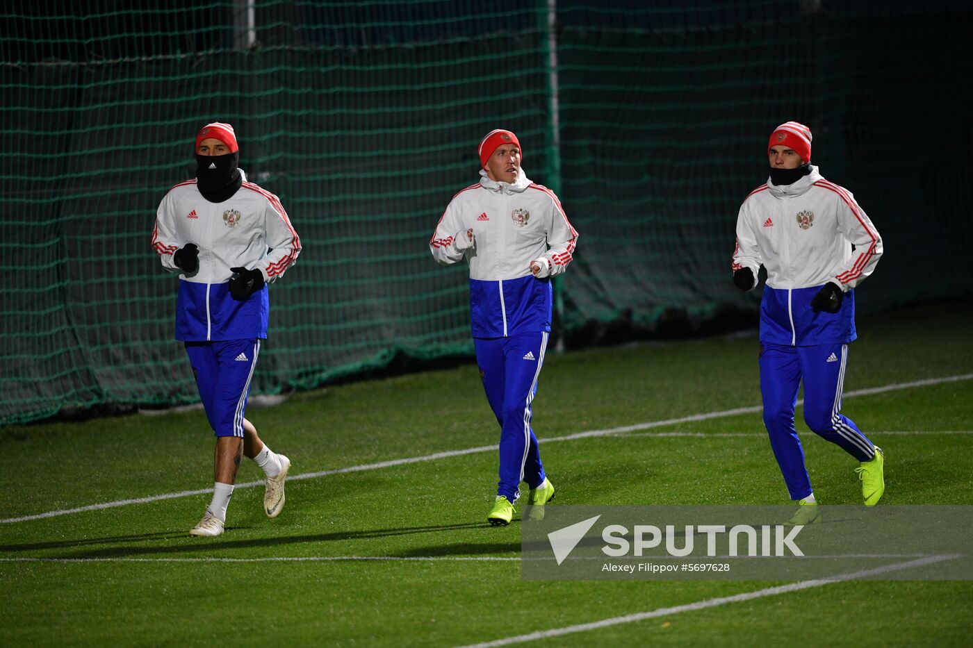 Russia Soccer Training