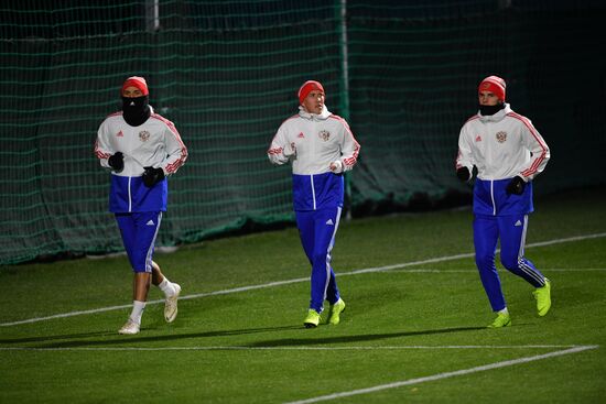 Russia Soccer Training