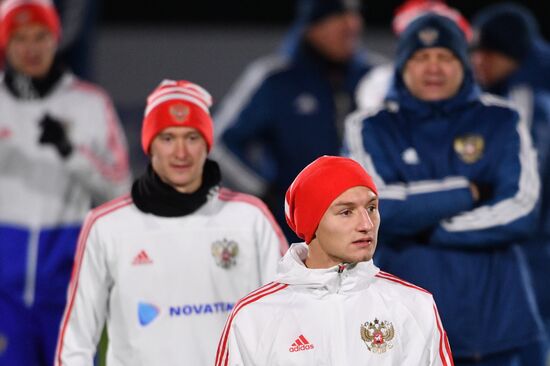 Russia Soccer Training