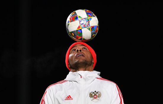 Russia Soccer Training